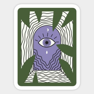 The all seeing Eye Sticker